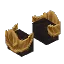 Ornate Bronze Gauntlets