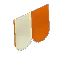 Modern Orange Cloth Roof - Flap
