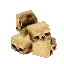 Large Pile of Feran Skulls