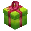 Small Green Christmas Packet