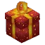 Small Red Dotted Christmas Packet