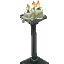 Dark Temple Candle