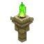 Overgrown Temple Torch