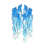 Blue Mushroom Mycelium