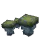 Spotted Green Cap Mushroom