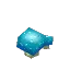 Blue Common Mushroom