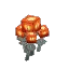 Red Glowing Mushroom