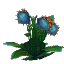 Cyan Flower