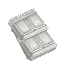 Marble Brick Roof - Hollow