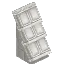 Marble Brick Roof - Steep