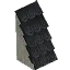 Salvage Rock Marble Cobble Roof Steep