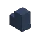 Dark Blue Runic Brick Pipe - Corner