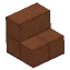 Red Sandstone Brick - Stairs