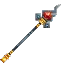 Flame Crystal Staff