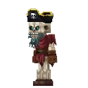Skeleton Pirate Captain