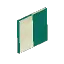Modern Dark Green Cloth Roof - Vertical