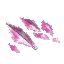 Pink Crystal Shards