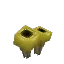Puffy Green Common Mushroom