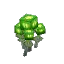 Green Glowing Mushroom