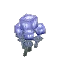 Violet Glowing Mushroom