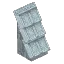 Calcite Brick Roof - Steep