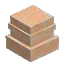 Peachstone Cobble Pillar - Base