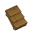 Sandstone Cobble Roof - Hollow