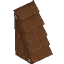 Red Sandstone Cobble Roof - Steep