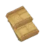 White Sandstone Brick Roof - Hollow