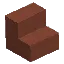Dark Brown Clay - Smooth Stairs