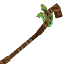 Wooden Earth Staff